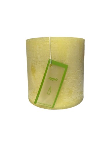 Apple Scented Candle in Lantern - Cylindrical 10 x 10 cm